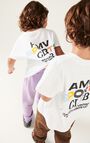 T-shirt enfant Fizvalley "AMV SPORTS CLUB", BLANC MULTICOLORE, hi-res-model