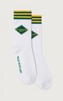 Chaussettes mixte Clypsun, VERT ET JAUNE RAYE, hi-res