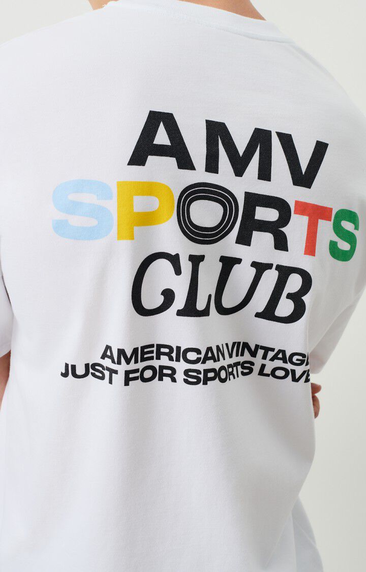 Unisex's t-shirt Fizvalley "AMV SPORTS CLUB"