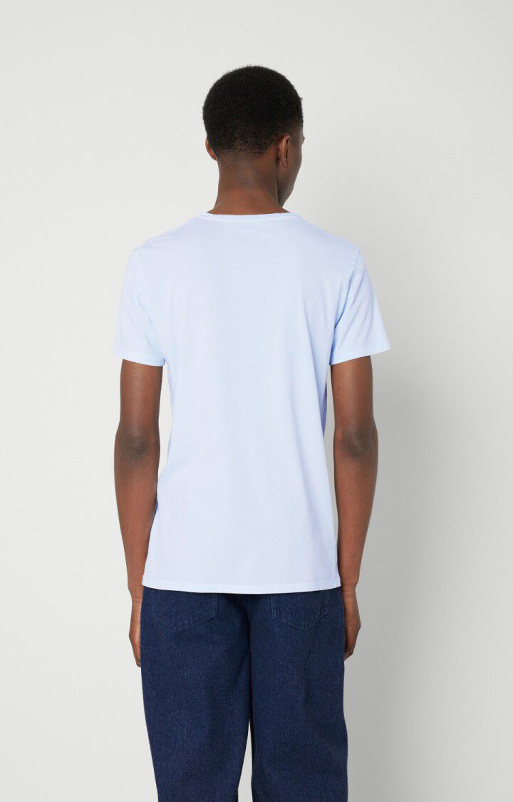 Men's t-shirt Vegiflower, SKY BLUE, hi-res-model