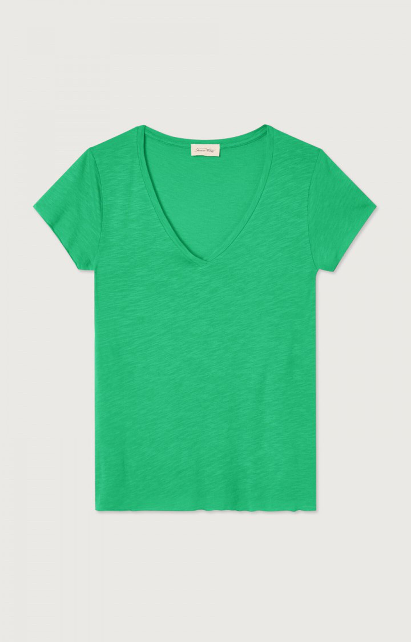 Damen-T-Shirt Jacksonville - E23 Vintage American MENTHOL - Ärmel Kurze | VINTAGE Grün 15