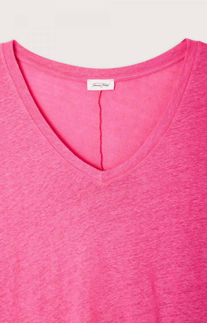 Women's t-shirt Pobsbury - MAGENTA 10 Short sleeve Pink - E23 