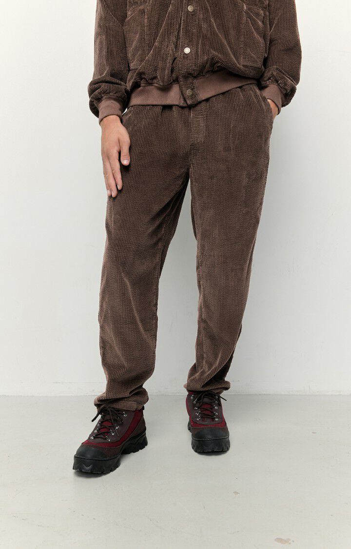 Suede Genuine Leather Vintage Brown Trousers VTG Pants M Size | eBay