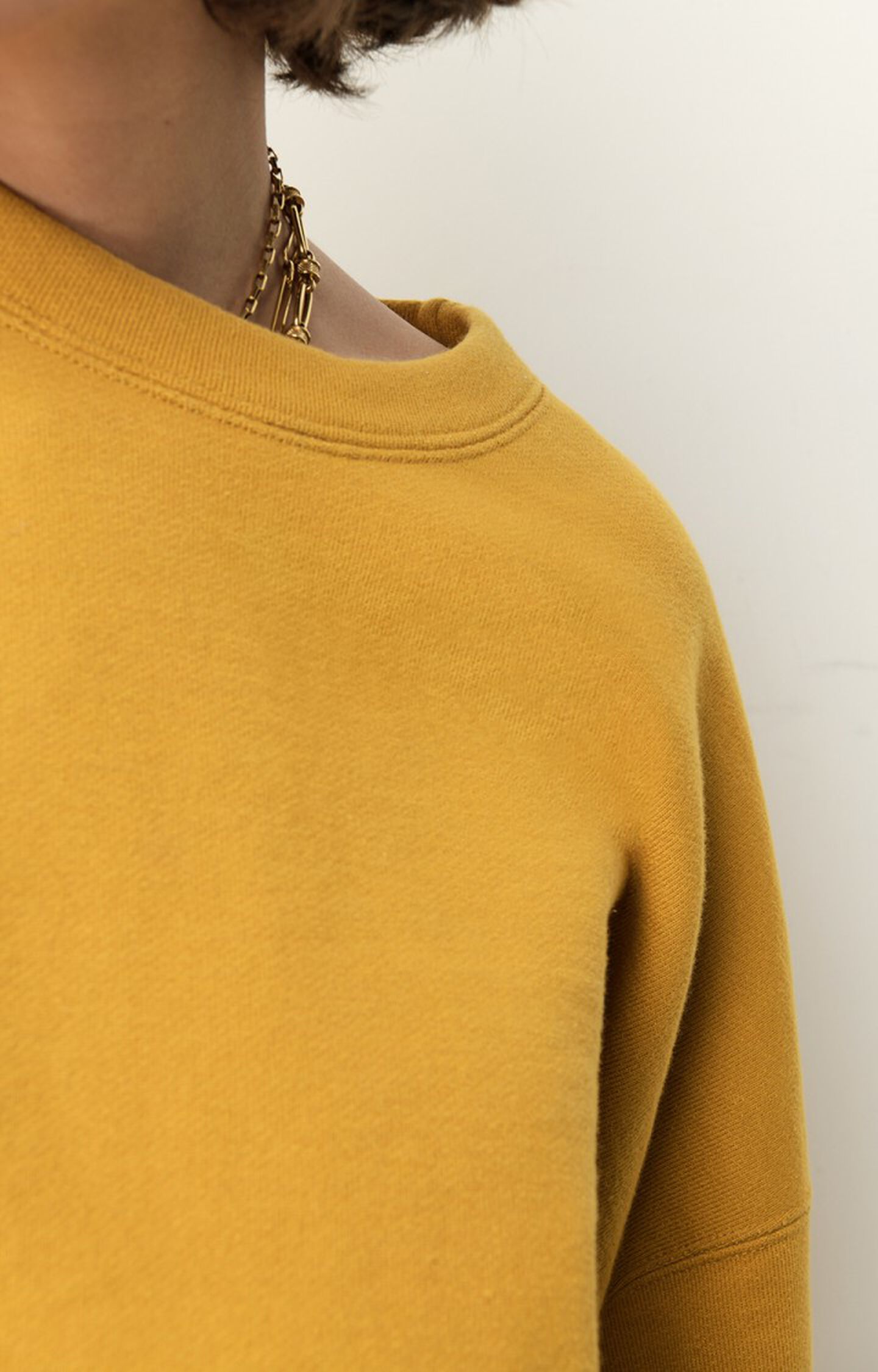 American Vintage Men's Sweatshirt - Yellow - XL