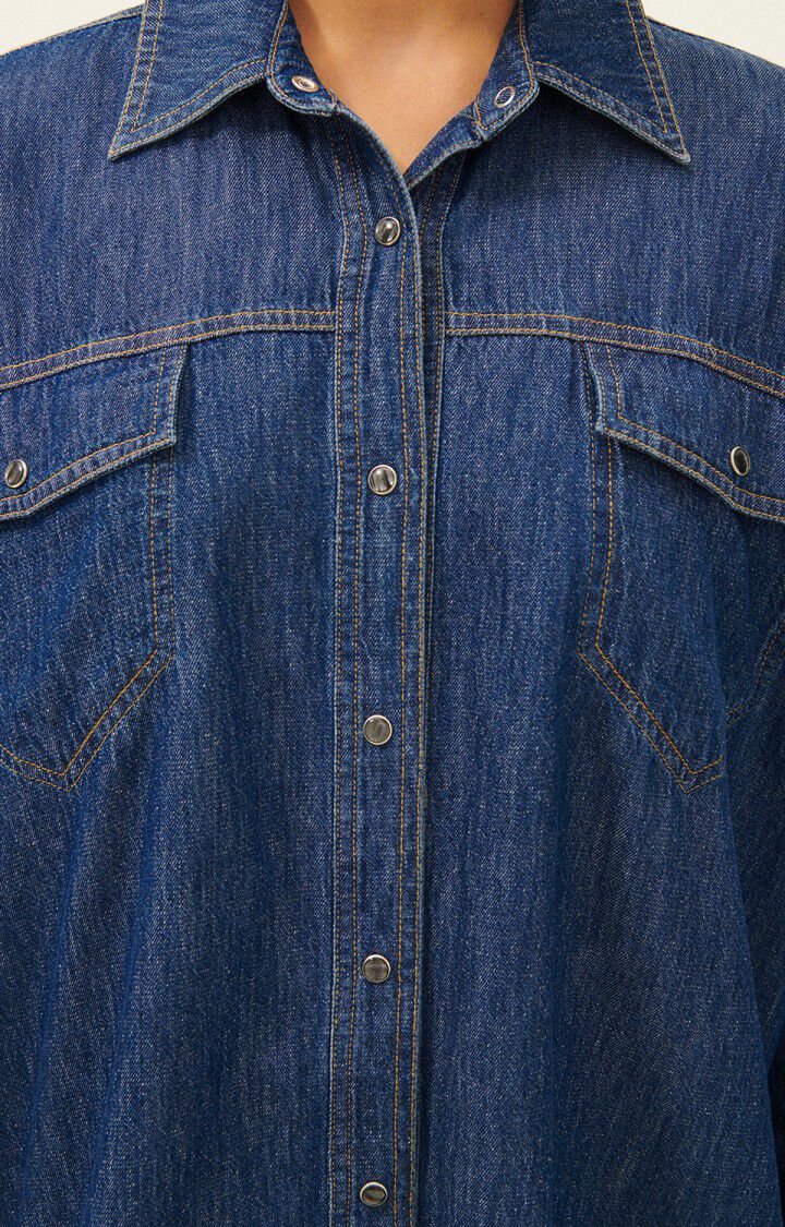 Women's shirt Lazybird - BLUE Blue - H21 | American Vintage