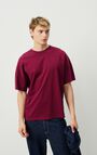 T-shirt homme Fizvalley, BORDEAUX VINTAGE, hi-res-model