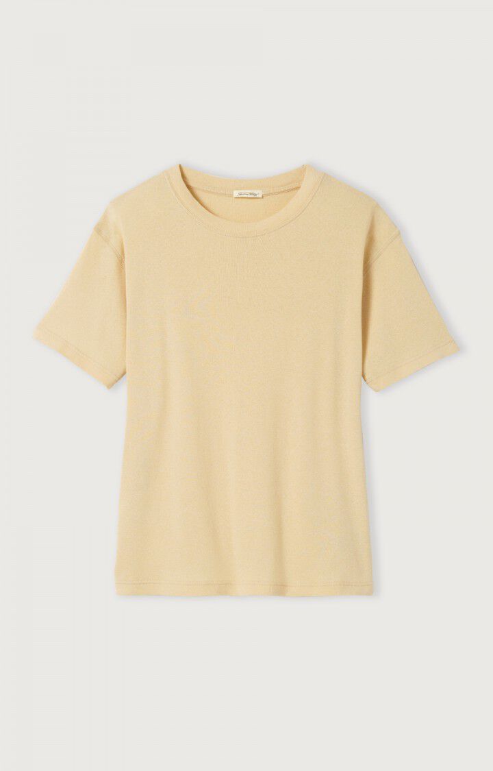 T-shirt femme Sylbay - SABLE 17 Manches courtes Beige - H22