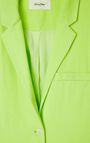 Blazer femme Nedbay, JAUNE FLUO, hi-res