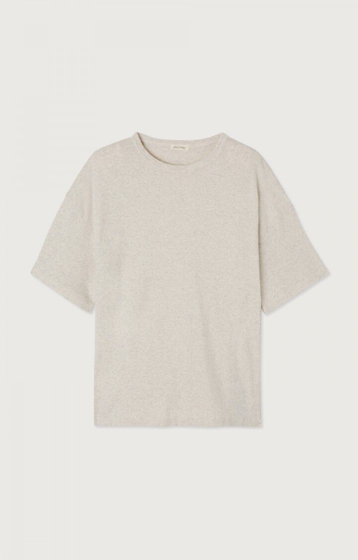 Men's t-shirt Bozy - MELANGE CREAM 21 Short sleeve Beige - E23 