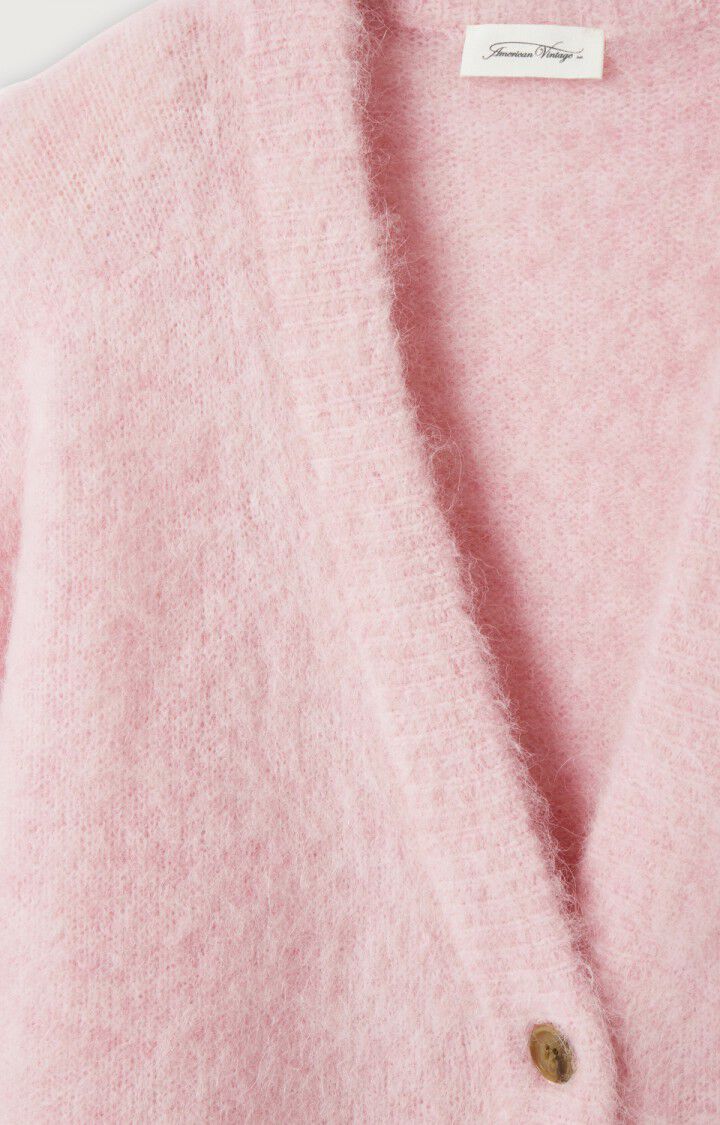 us vintage pink cardigan.